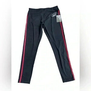 NHL New With Tags Plus Size Carolina Hurricanes Black Leggings